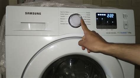 samsung eco bubble çamaşır makinesi 9 kg
